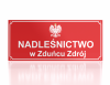 Tablica urzędowa Nadleśnictwo